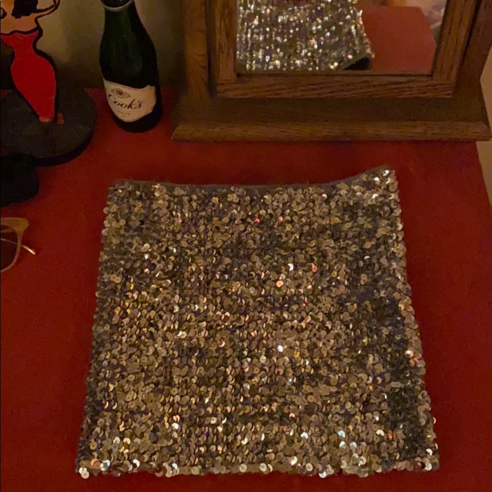 Sequin tube top👑